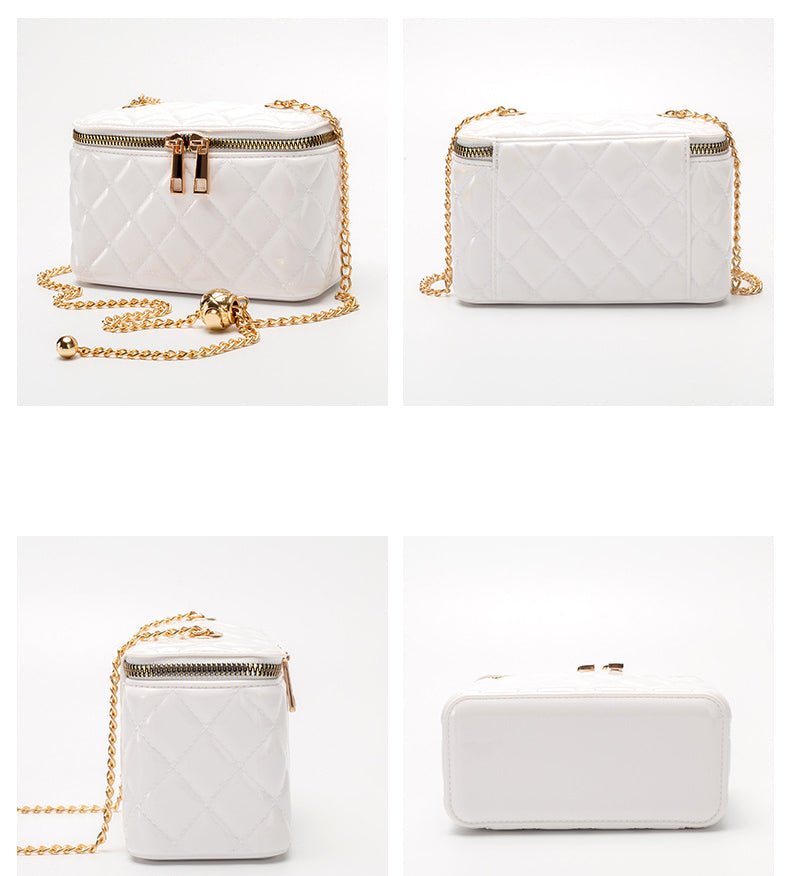 Diamond Pattern Bucket Bag - Rosmarray Collections, LLC.