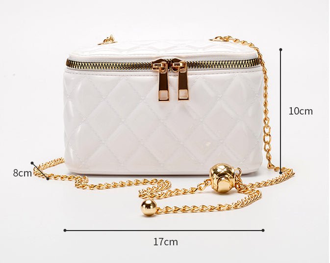 Diamond Pattern Bucket Bag - Rosmarray Collections, LLC.