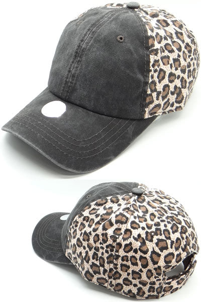 Animal Print Cap