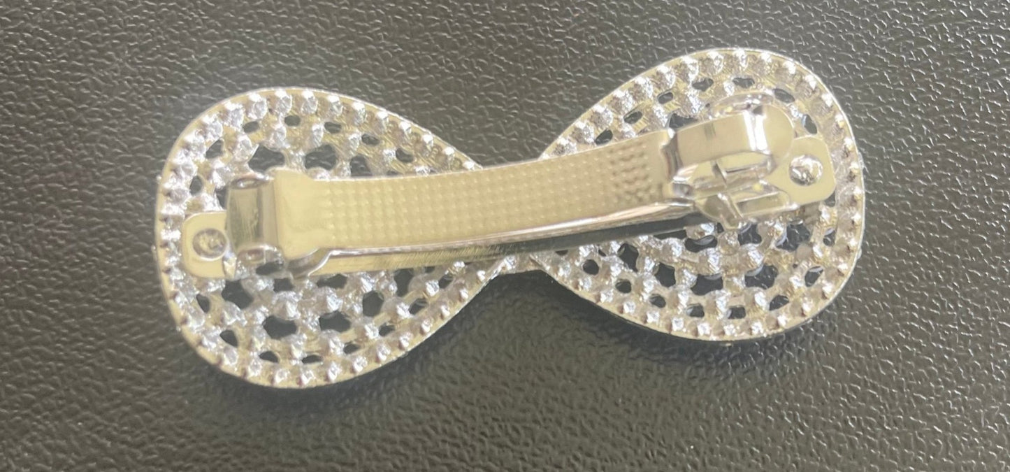 Beaded Rhinestone Hair Clip - Rosmarray Collections, LLC.