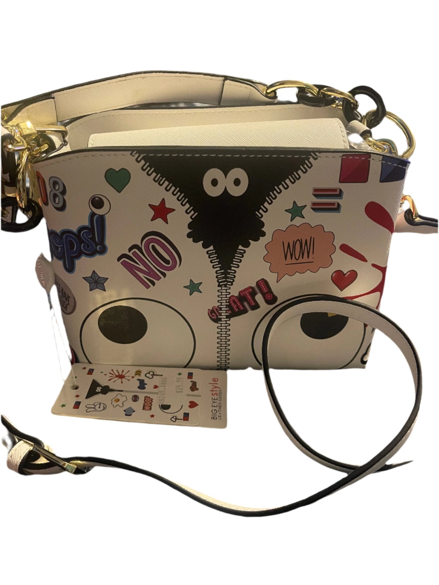 Big Eye's Slant Bag - Rosmarray Collections, LLC.