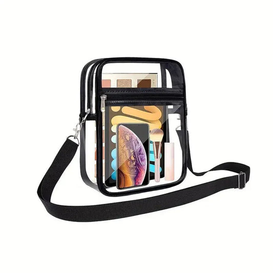 Clear Crossbody Purse Bag - Rosmarray Collections, LLC.