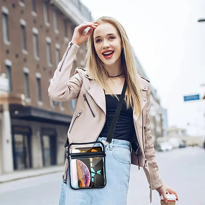Clear Crossbody Purse Bag - Rosmarray Collections, LLC.