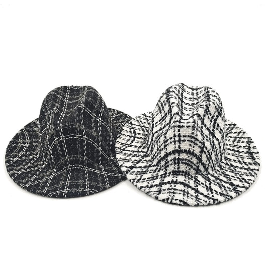 Fragrant Jazz Fedora Hat Warp - Rosmarray Collections, LLC.