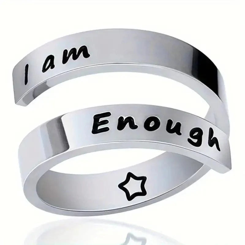 I Am Enough Mood Ring - Rosmarray Collections, LLC.
