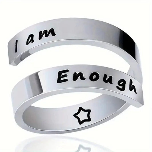 I Am Enough Mood Ring - Rosmarray Collections, LLC.
