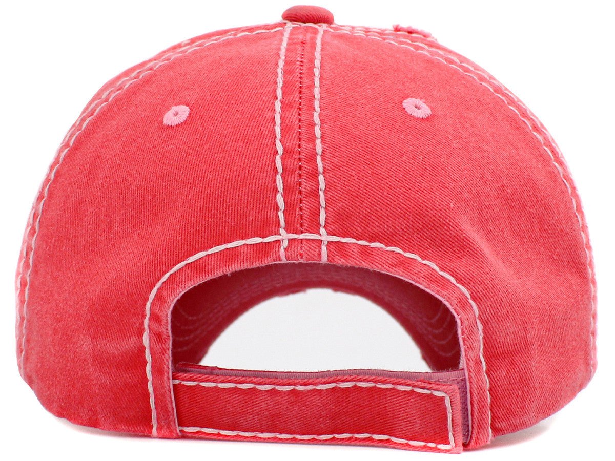 LIVING ON A PRAYER WASHED VINTAGE BALLCAP - Rosmarray Collections, LLC.