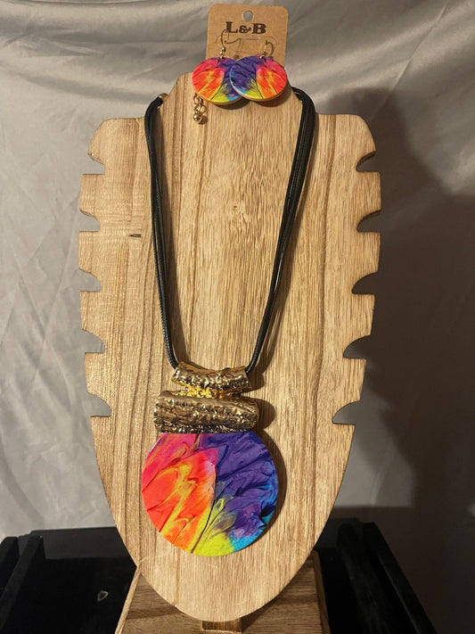 Rainbow Necklace Set - Rosmarray Collections, LLC.