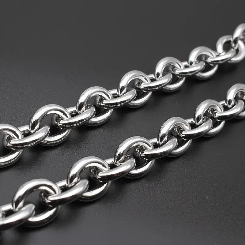 Stainless Steel Necklace/Bracelet Set - Rosmarray Collections, LLC.