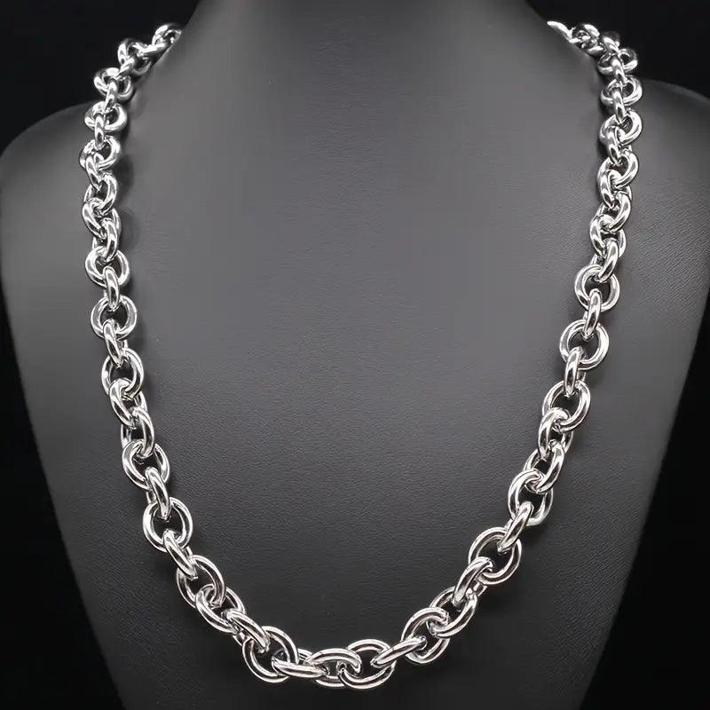 Stainless Steel Necklace/Bracelet Set - Rosmarray Collections, LLC.