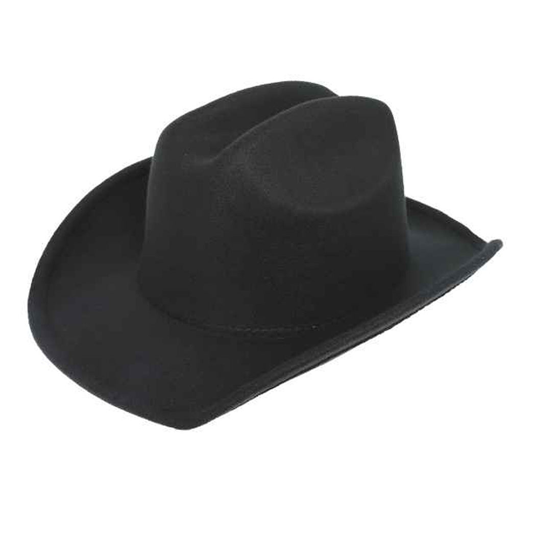 Western Fashion Felt Cowboy Hat - Rosmarray Collections, LLC.