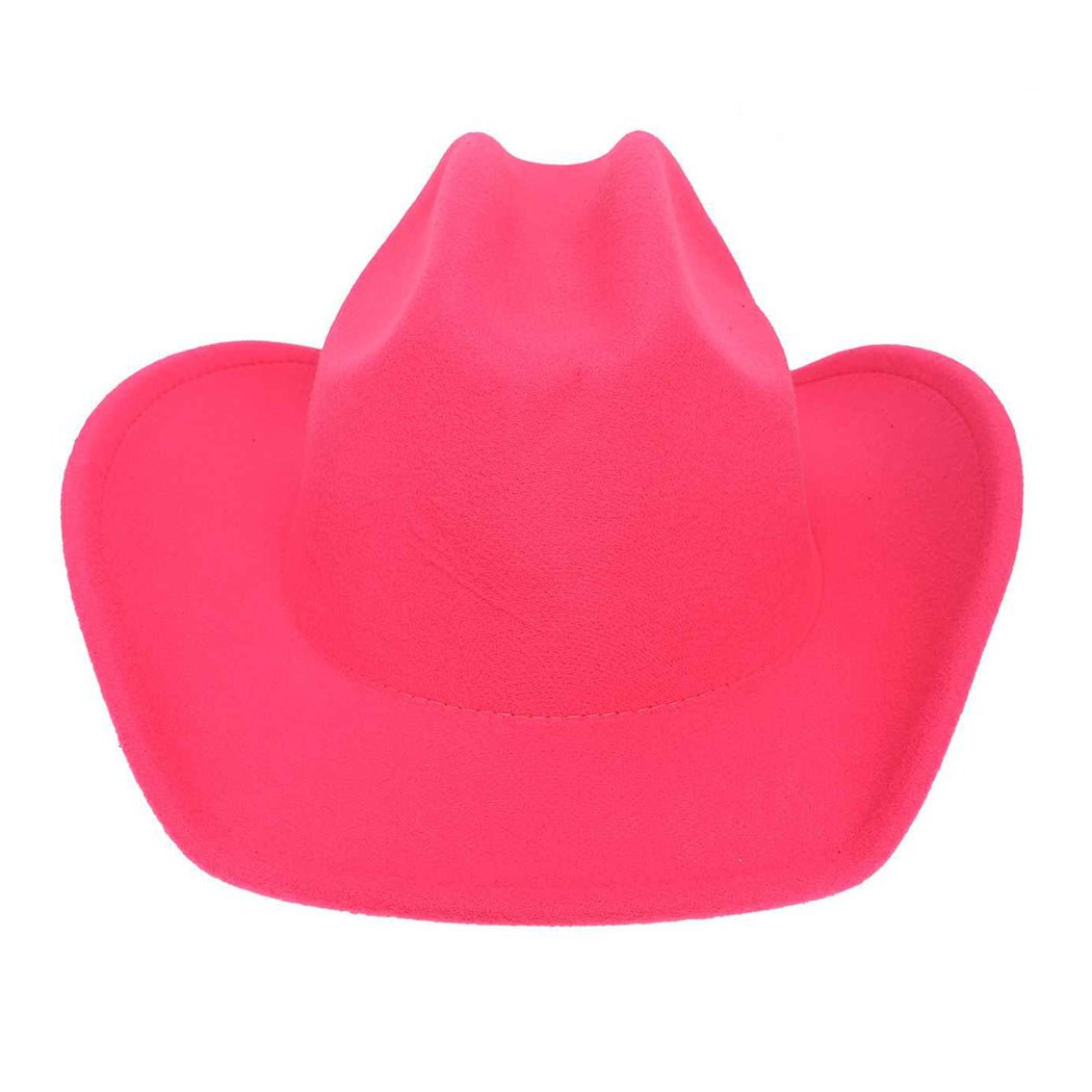 Western Fashion Felt Cowboy Hat - Rosmarray Collections, LLC.